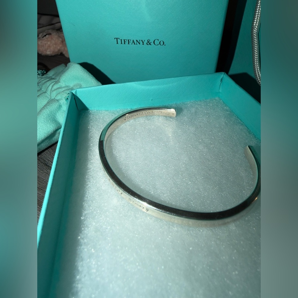 Tiffany & Co. Tiffany 1837 Sterling Silver Cuff - Picture 11 of 14